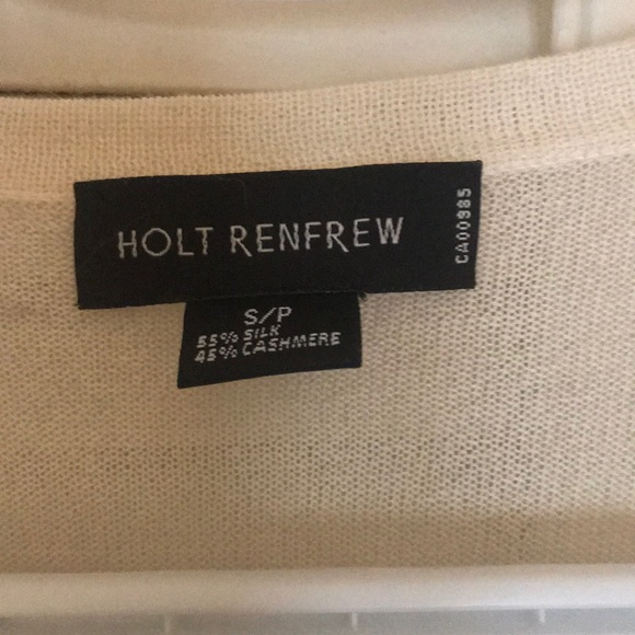 Holt Renfrew Sweater-Silk and Cashmere - Picture 2 of 5